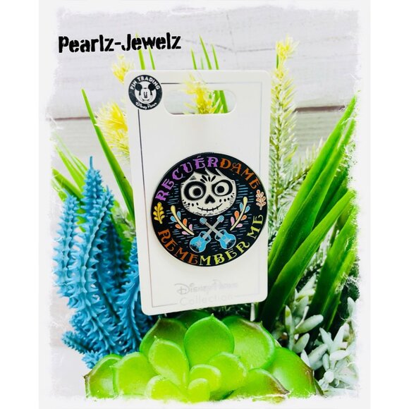 Pixar Jewelry - Pixar Disney Parks COCO Recuerdame Remember Me Miguel Enamel Trading Pin NEW
